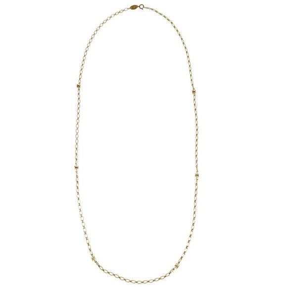Chanel Chain Necklace Gold 1982 166380 - Picture 1 of 4